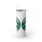 Friends Central Perk Skinny Tumbler with Straw, 20oz