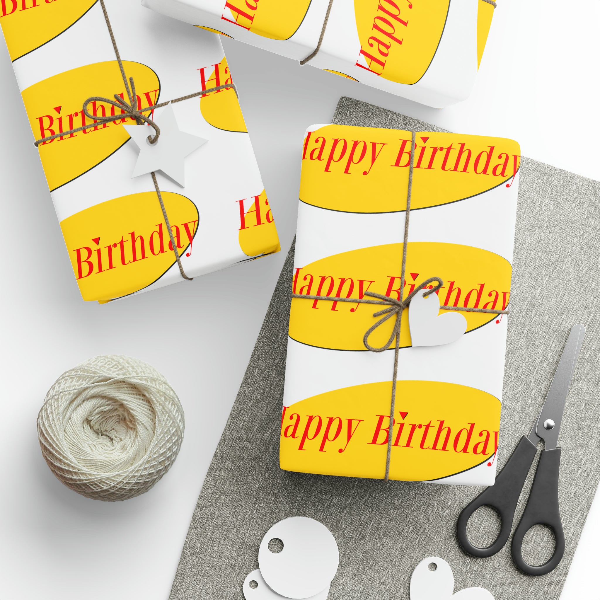 Seinfeld Happy Birthday Wrapping Paper