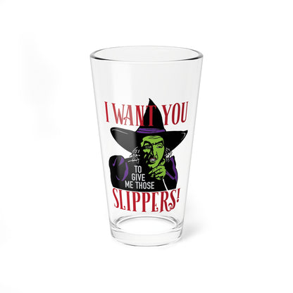 Wizard of Oz I Want You to Give Me Those Slippers Mixing Glass