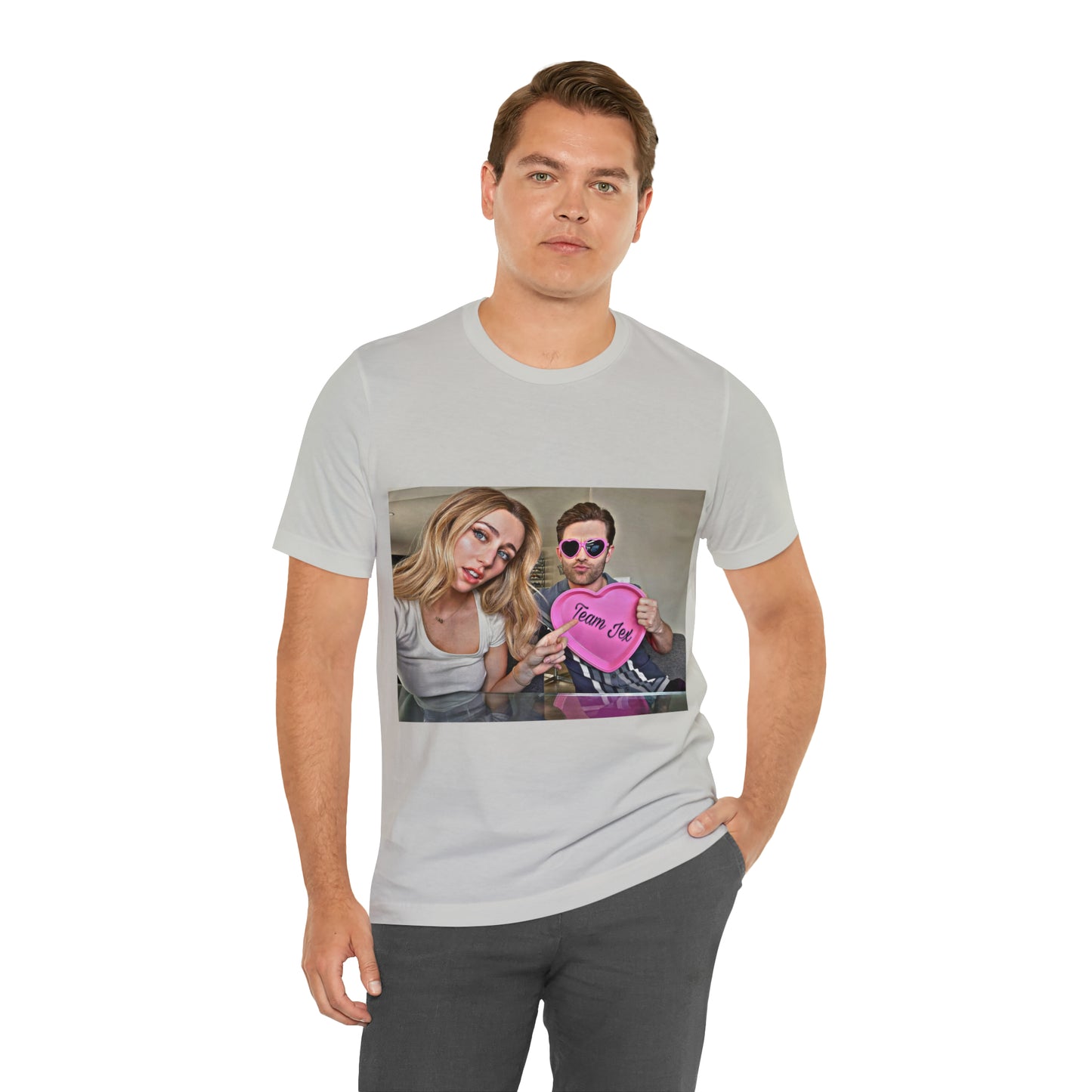 Team Jex Heart Unisex Jersey Short Sleeve Tee