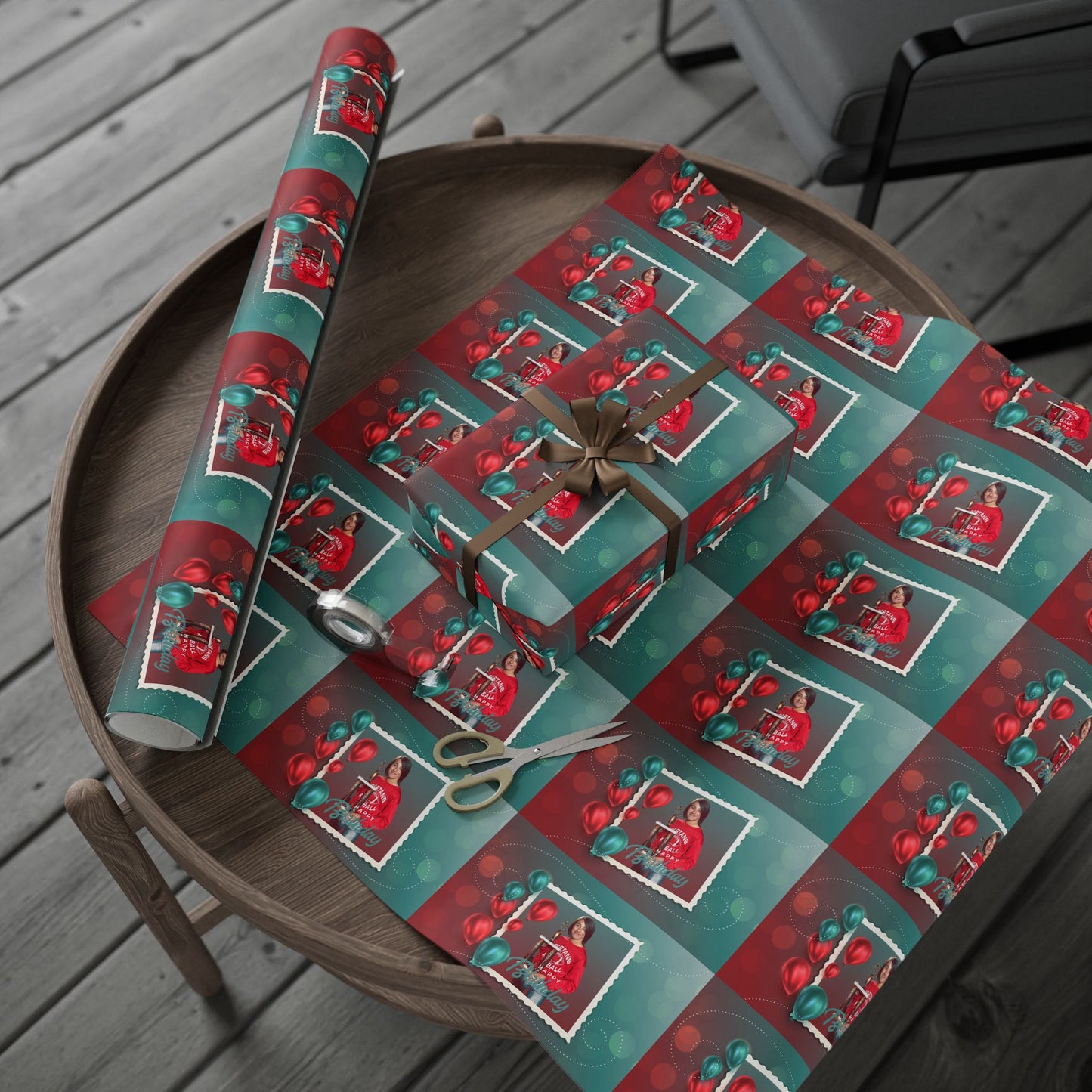 Kevin Happy Birthday Wrapping Paper