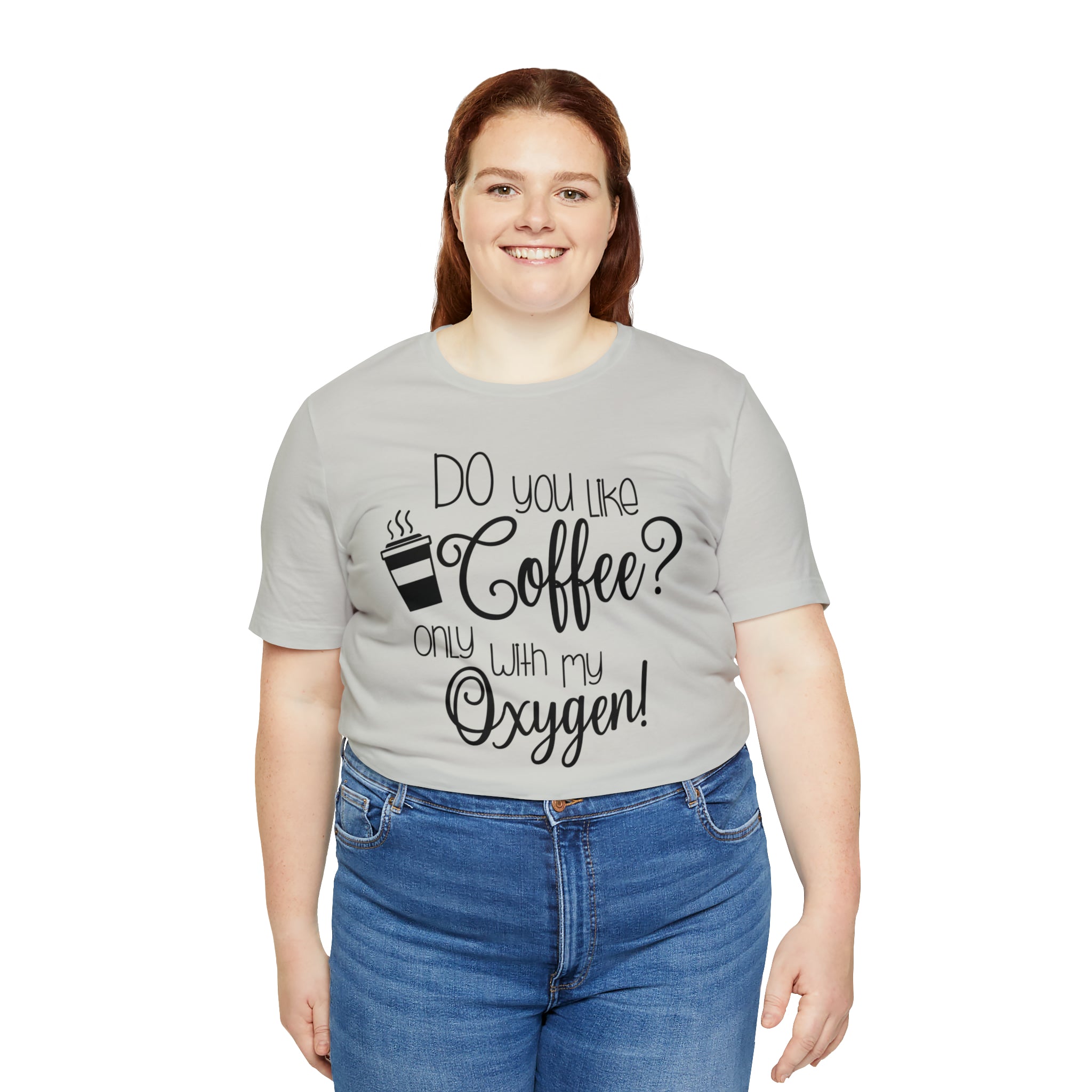 Gilmore Girls Only With My Oxygen Unisex Jersey Short Sleeve Tee