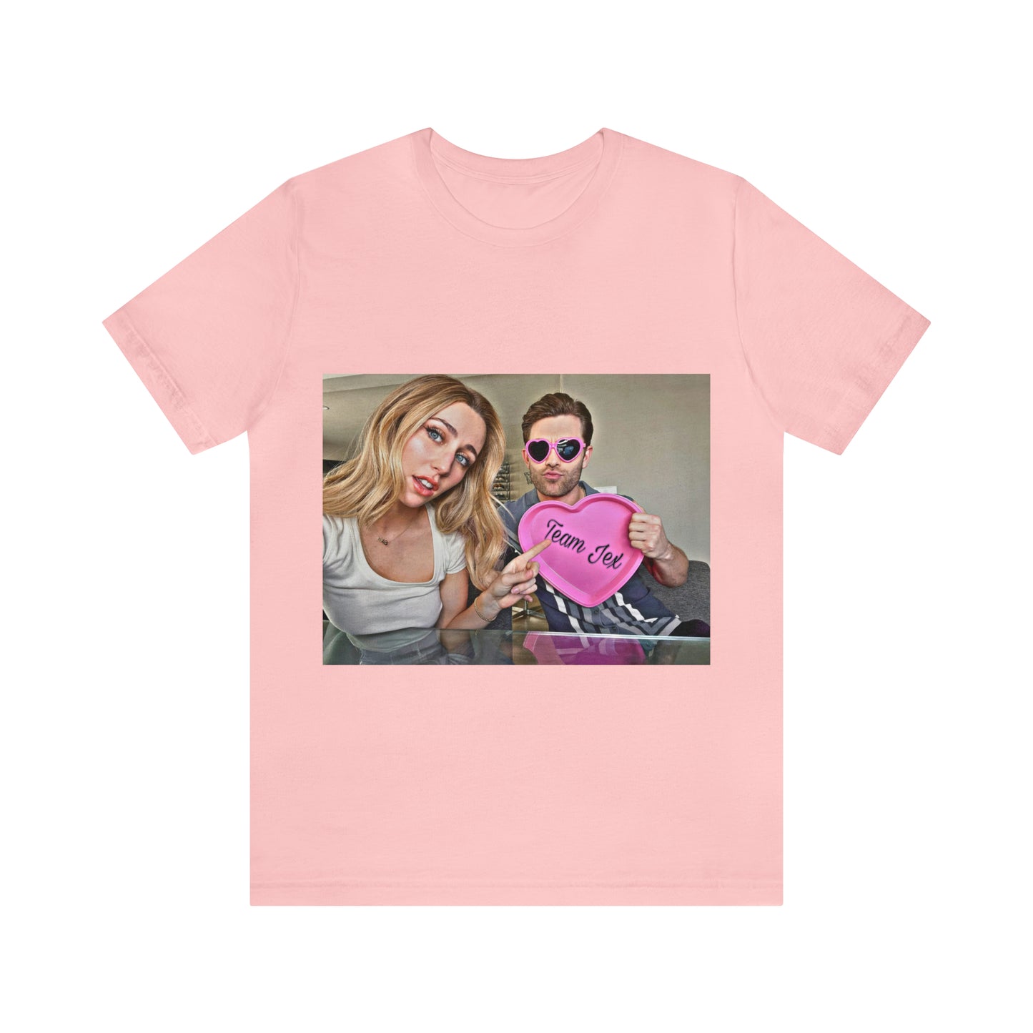 Team Jex Heart Unisex Jersey Short Sleeve Tee