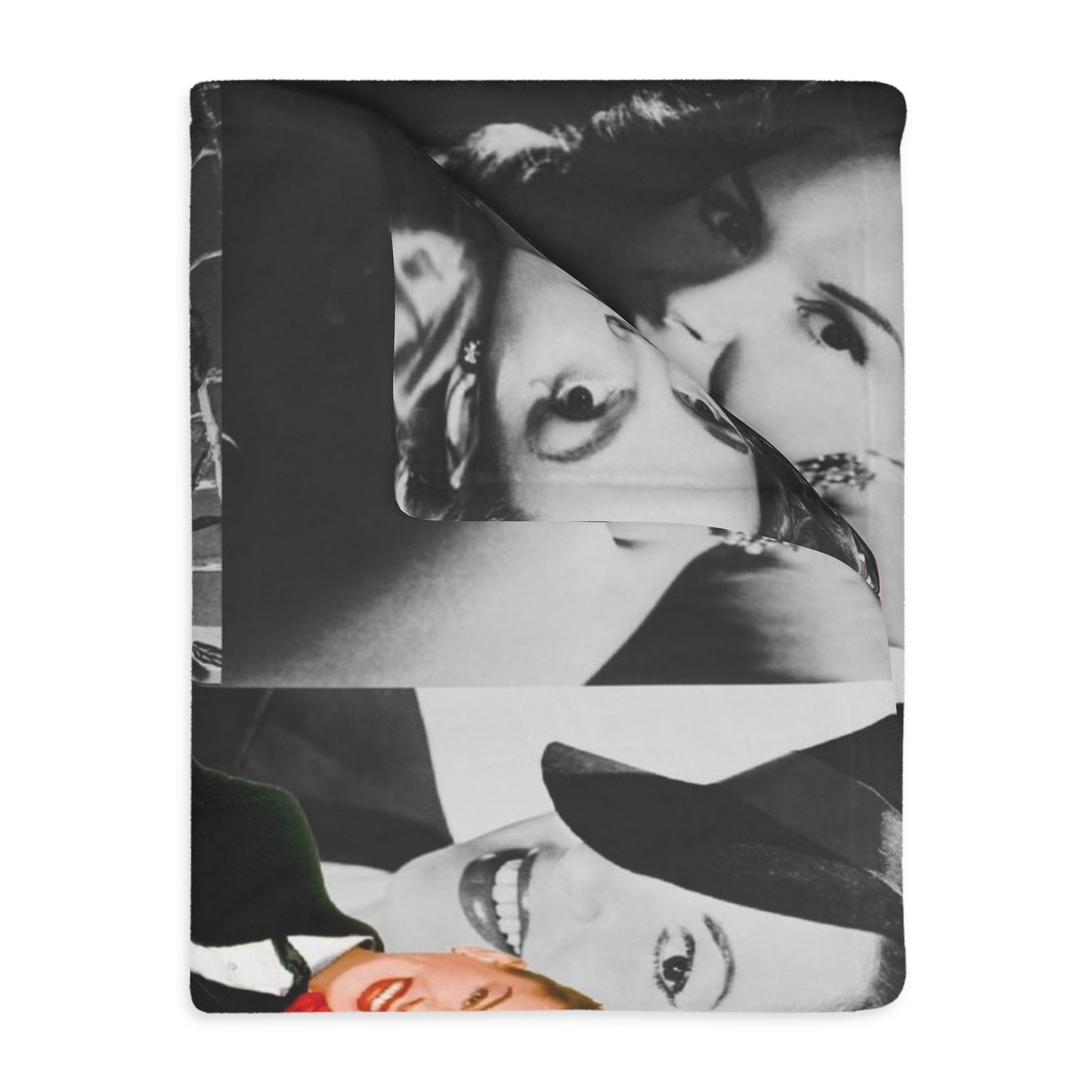 Judy Garland Velveteen Minky Blanket (Two-sided print)