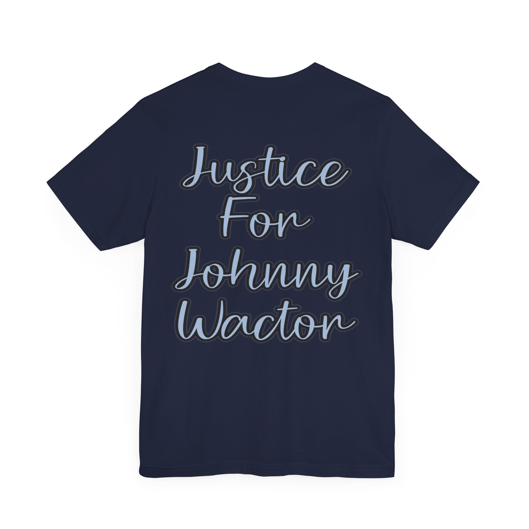 Justice for Johnny Wactor Unisex Jersey Short Sleeve Tee