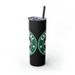 Friends Central Perk Skinny Tumbler with Straw, 20oz