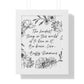 BTVS Buffy Summers Quote Framed Vertical Poster