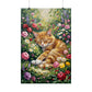 Sleeping Ziggy Ginger Cat Poster