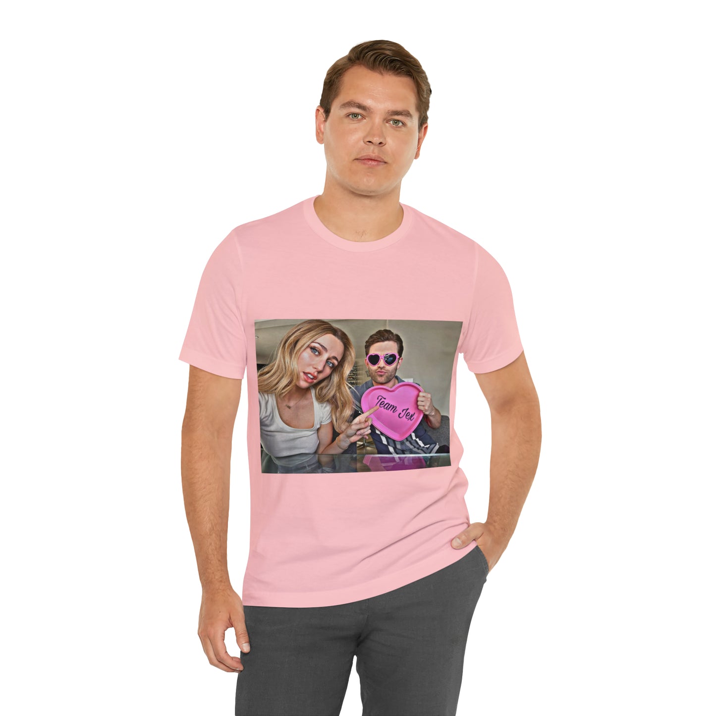 Team Jex Heart Unisex Jersey Short Sleeve Tee