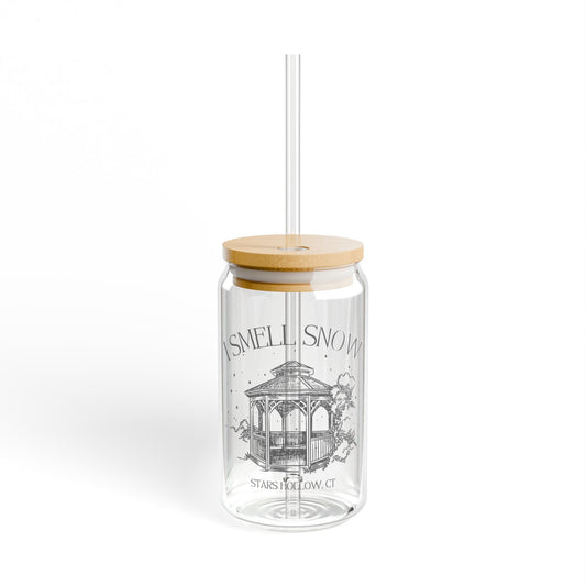 Gilmore Girls I Smell Snow Sipper Glass, 16oz