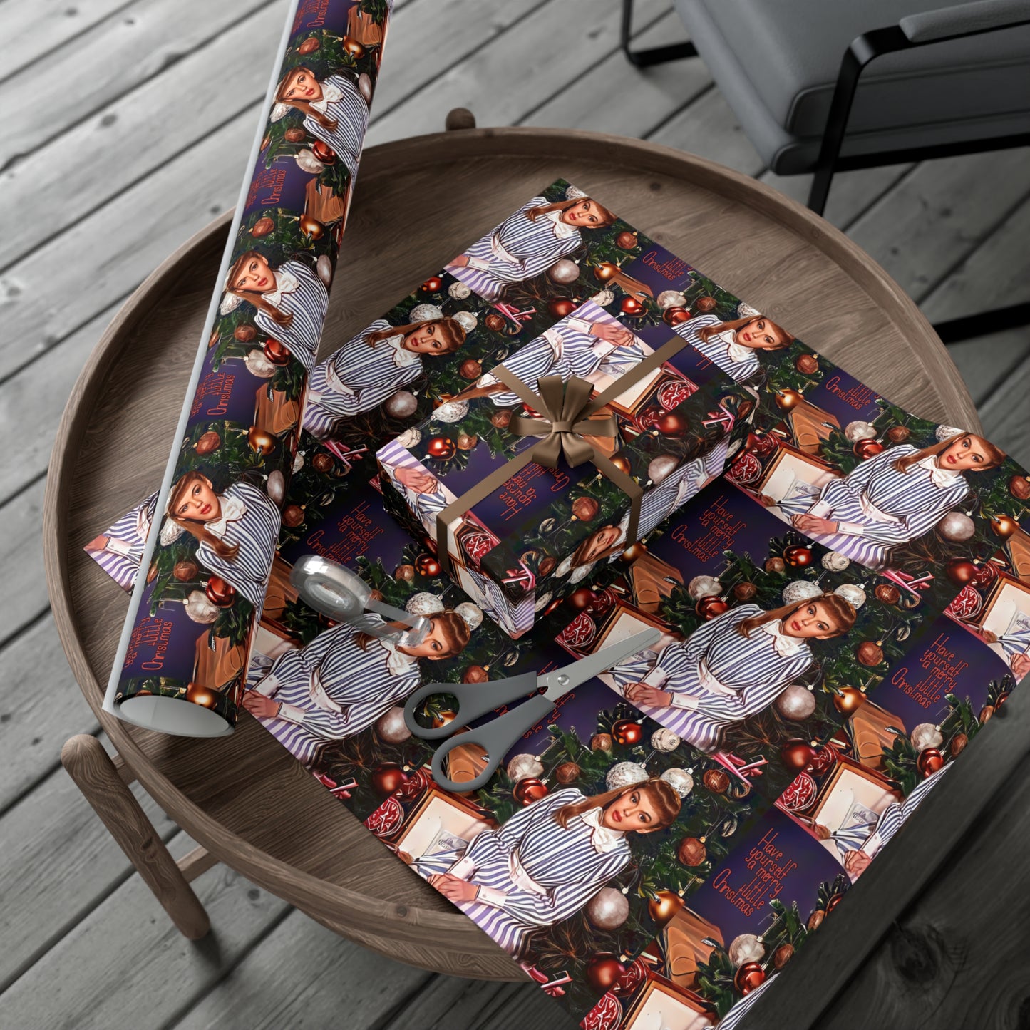Judy Garland Have Yourself a Merry Little Christmas Gift Wrap Papers