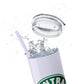 Friends Central Perk Skinny Tumbler with Straw, 20oz