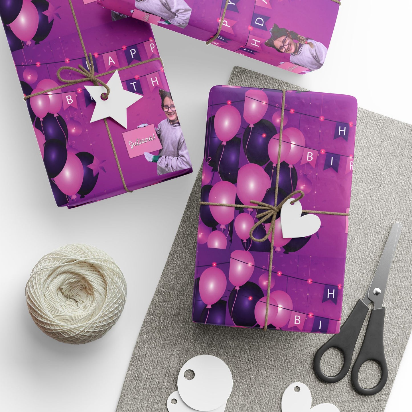 Juliana Birthday Wrapping Paper