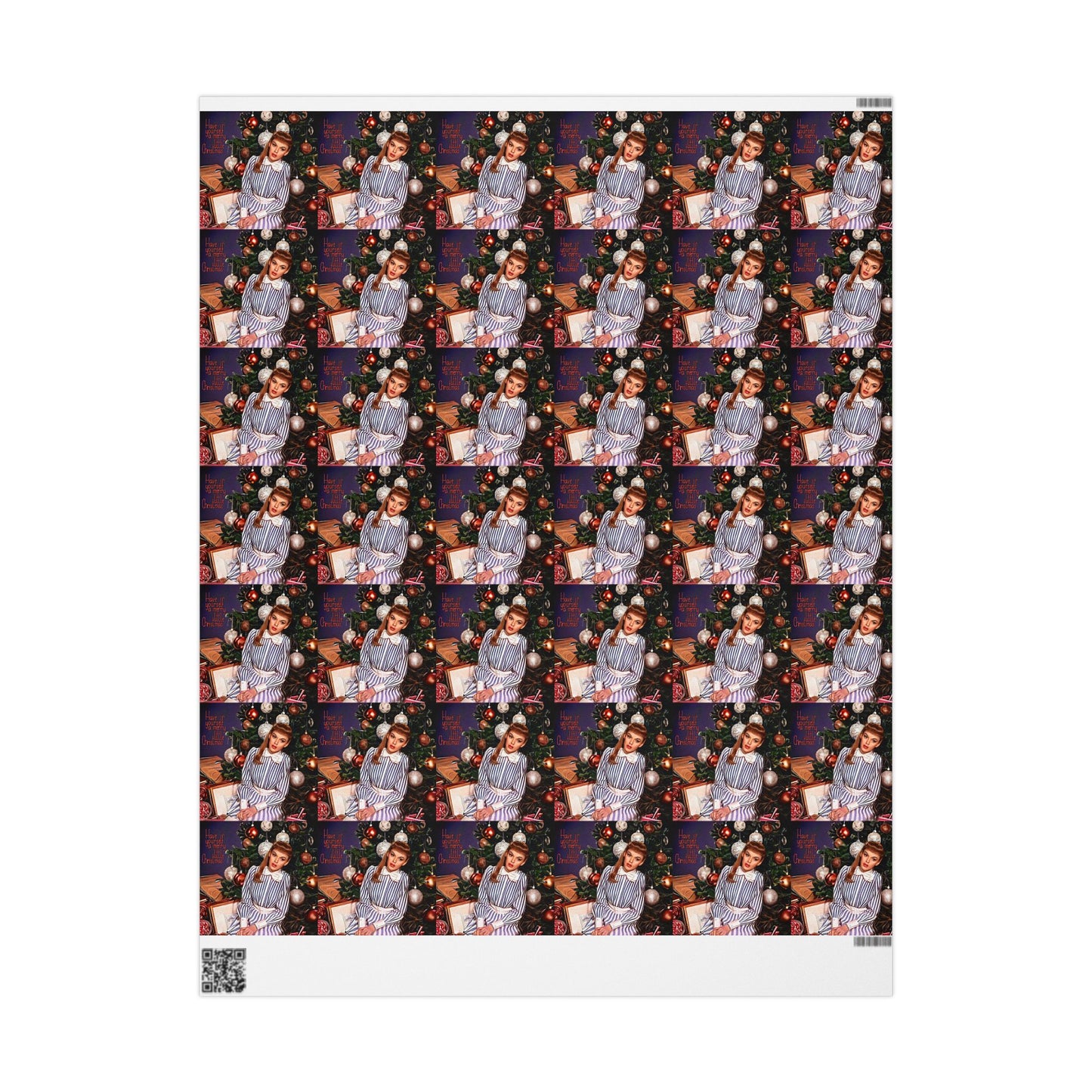 Judy Garland Have Yourself a Merry Little Christmas Wrapping Paper