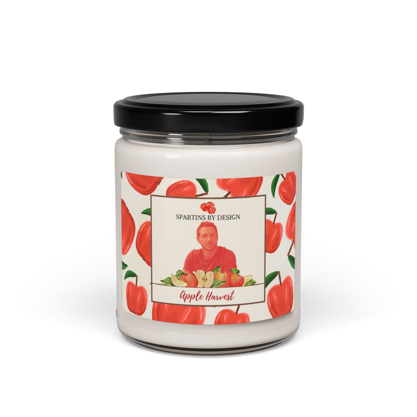 Johnny Wactor Apple Harvest Scented Soy Candle, 9oz