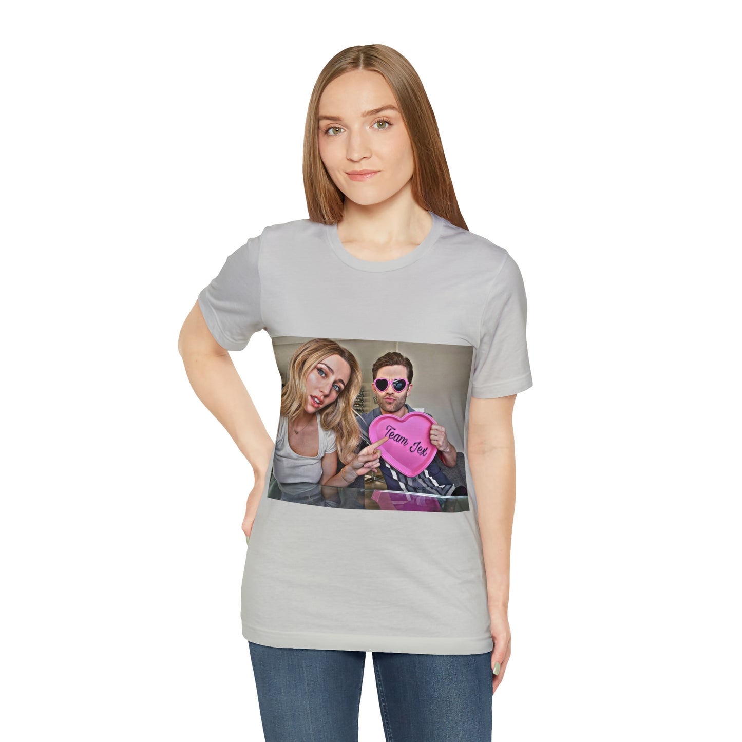 Team Jex Heart Unisex Jersey Short Sleeve Tee