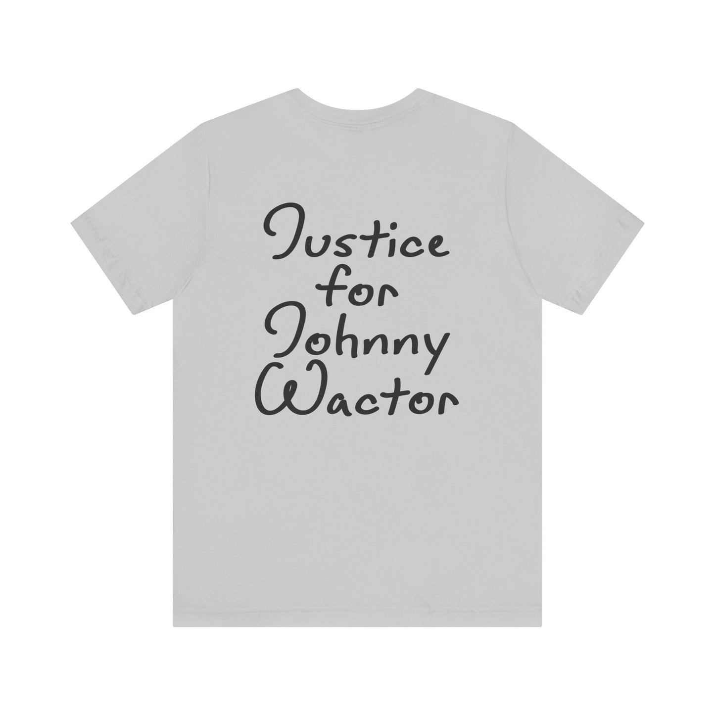 Justice for Johnny 1986 Unisex Jersey Short Sleeve Tee