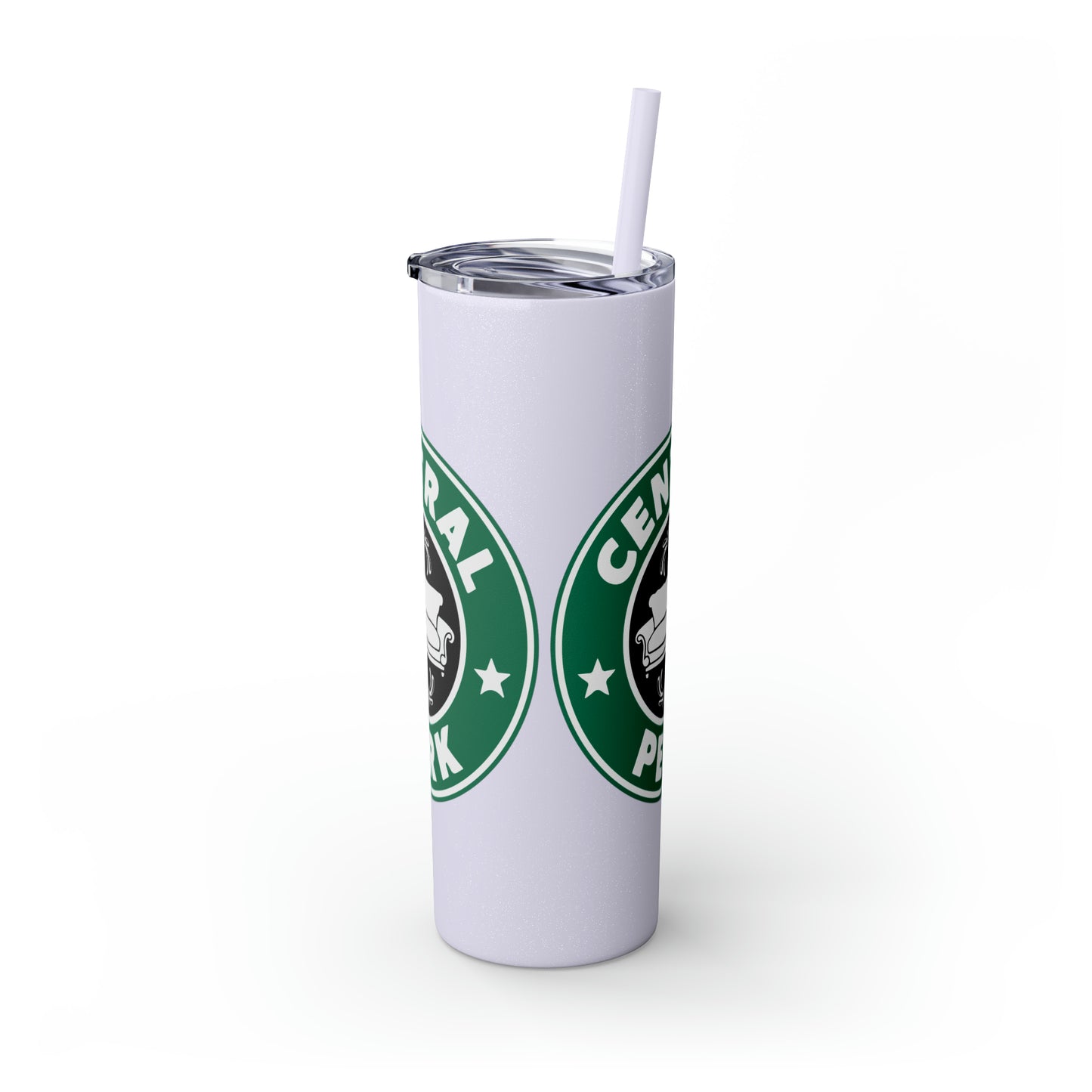 Friends Central Perk Skinny Tumbler with Straw, 20oz