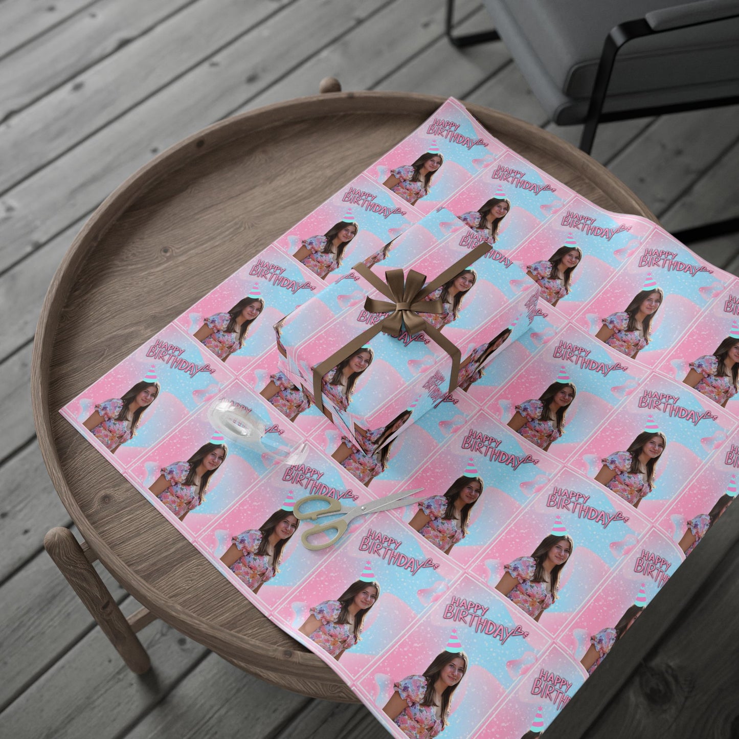 Emily Happy Birthday Wrapping Paper