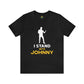 I Stand With Johnny Unisex Jersey Short Sleeve Tee