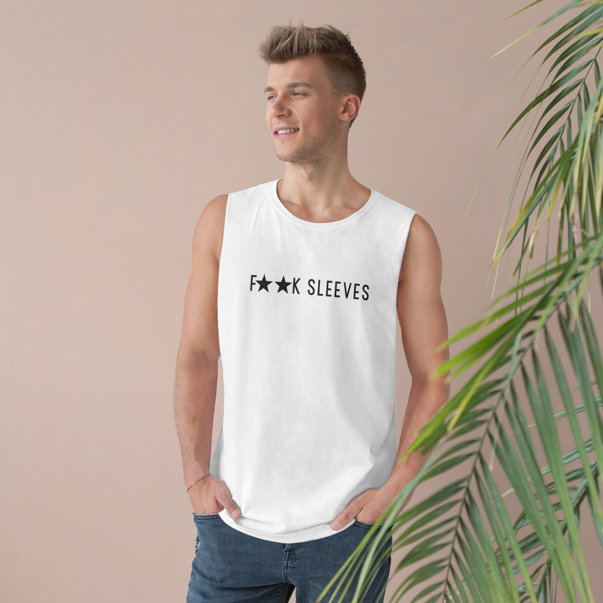 F**k Sleeves Unisex Barnard Tank