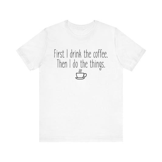 Justice For Johnny Coffee Unisex Jersey Short Sleeve Tee
