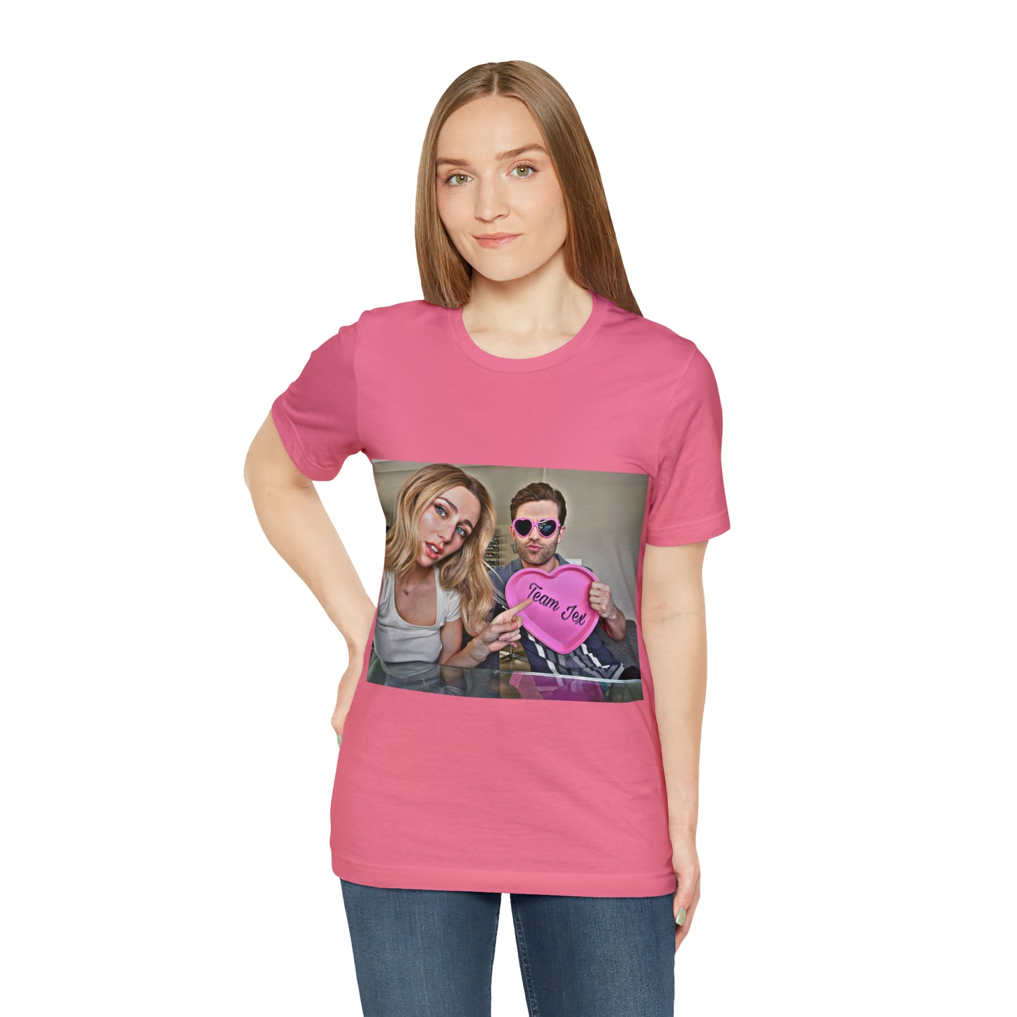Team Jex Heart Unisex Jersey Short Sleeve Tee