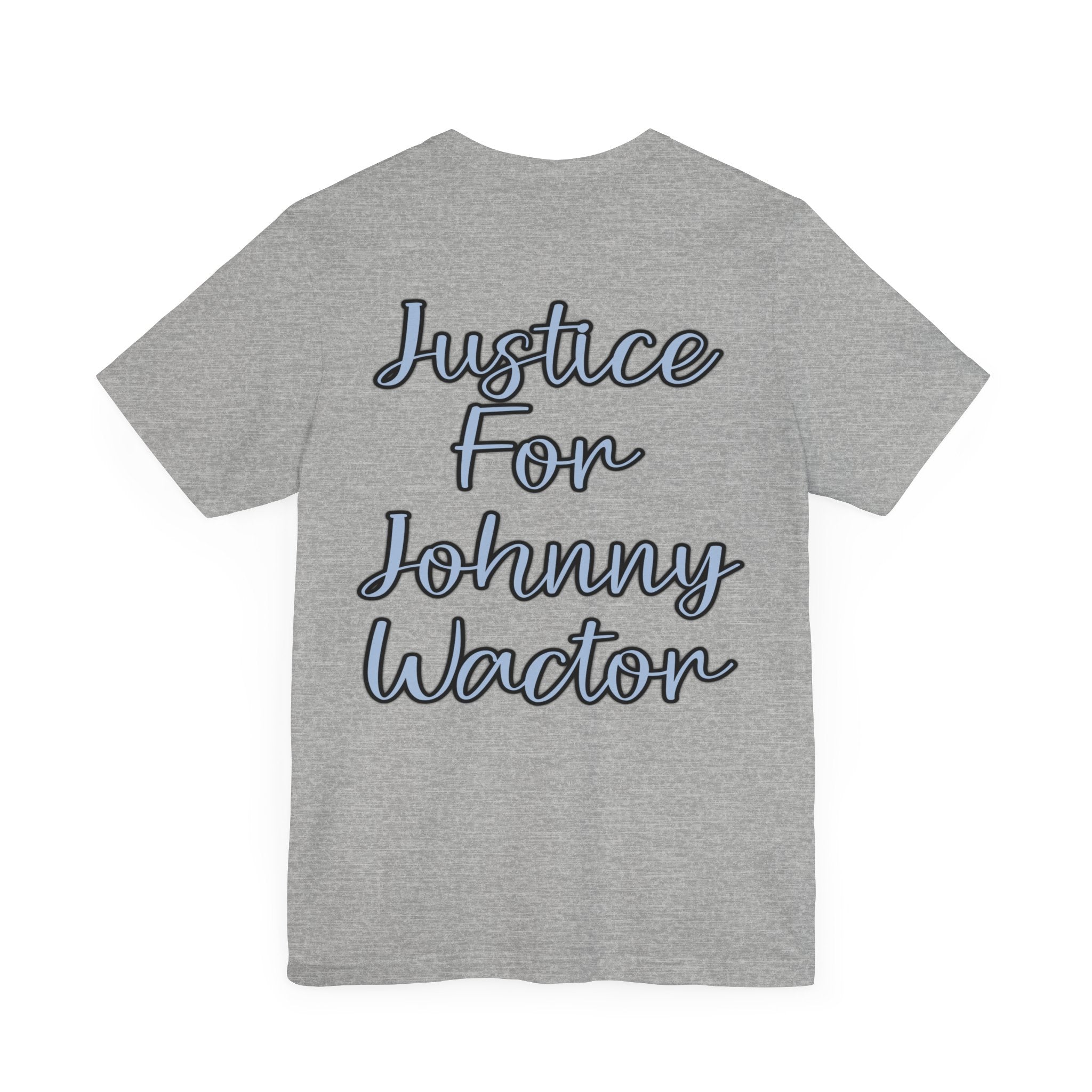 Justice for Johnny Wactor Unisex Jersey Short Sleeve Tee