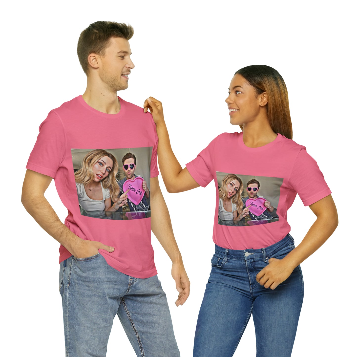 Team Jex Heart Unisex Jersey Short Sleeve Tee