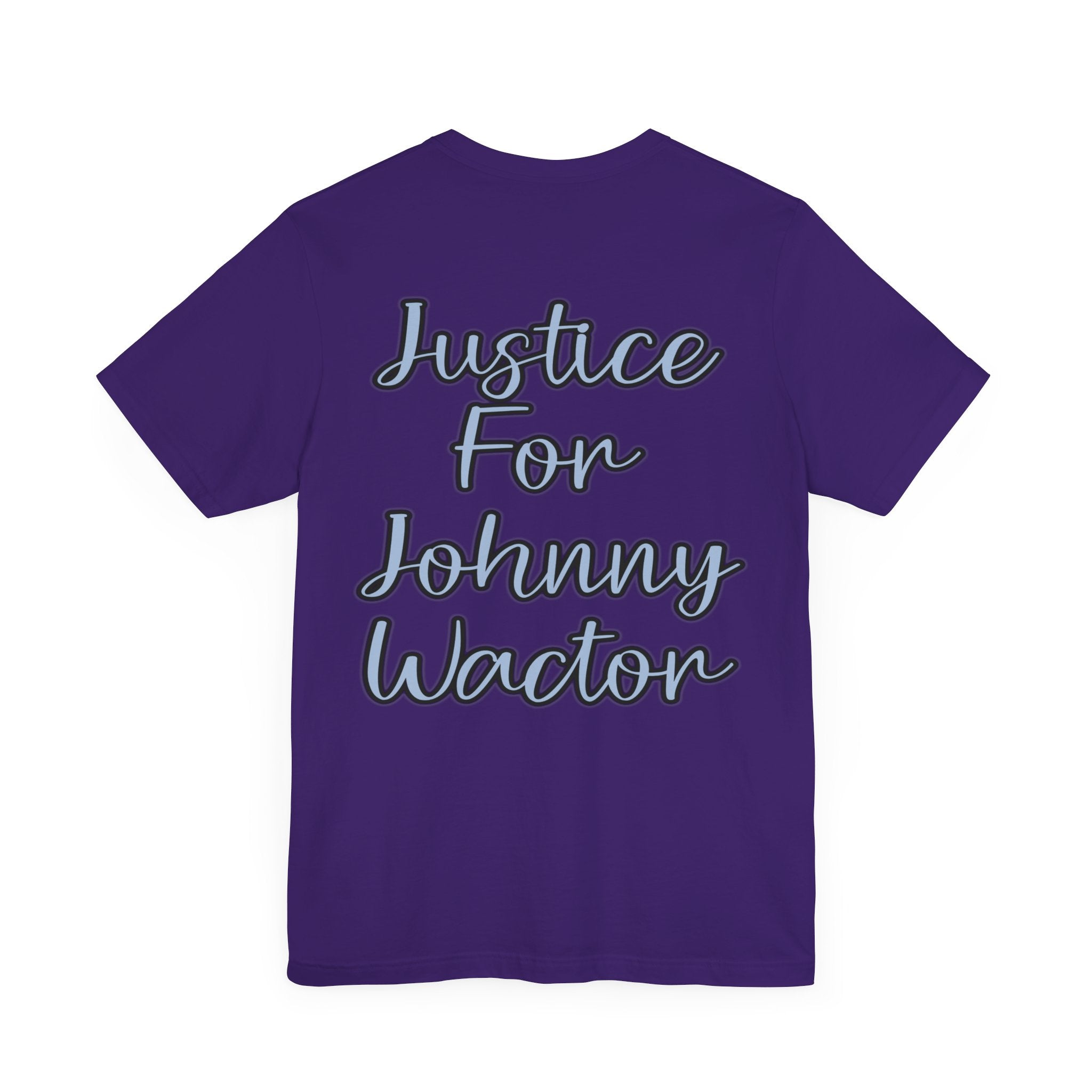 Justice for Johnny Wactor Unisex Jersey Short Sleeve Tee