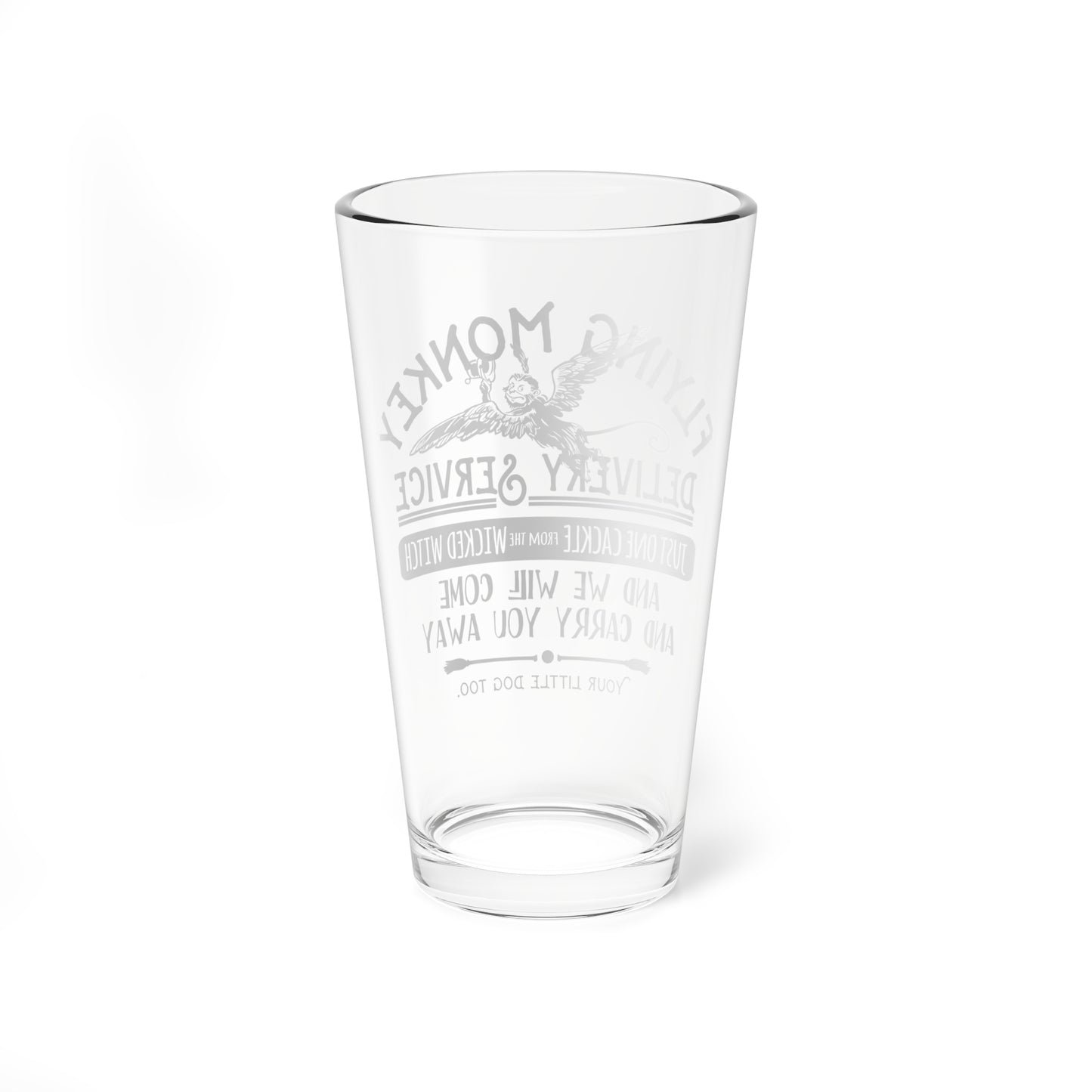 Wizard of Oz Flying Monkey's Delivery Service Mixing Glass