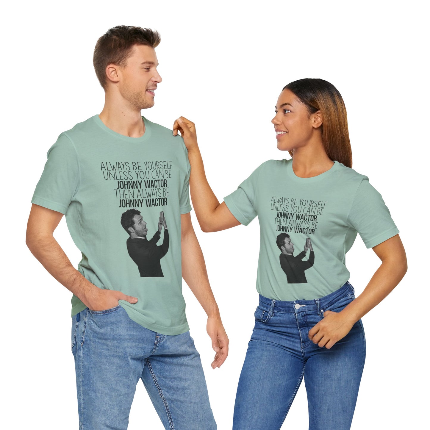 Always Be Johnny Justice for Johnny Wactor Unisex Jersey Short Sleeve Tee
