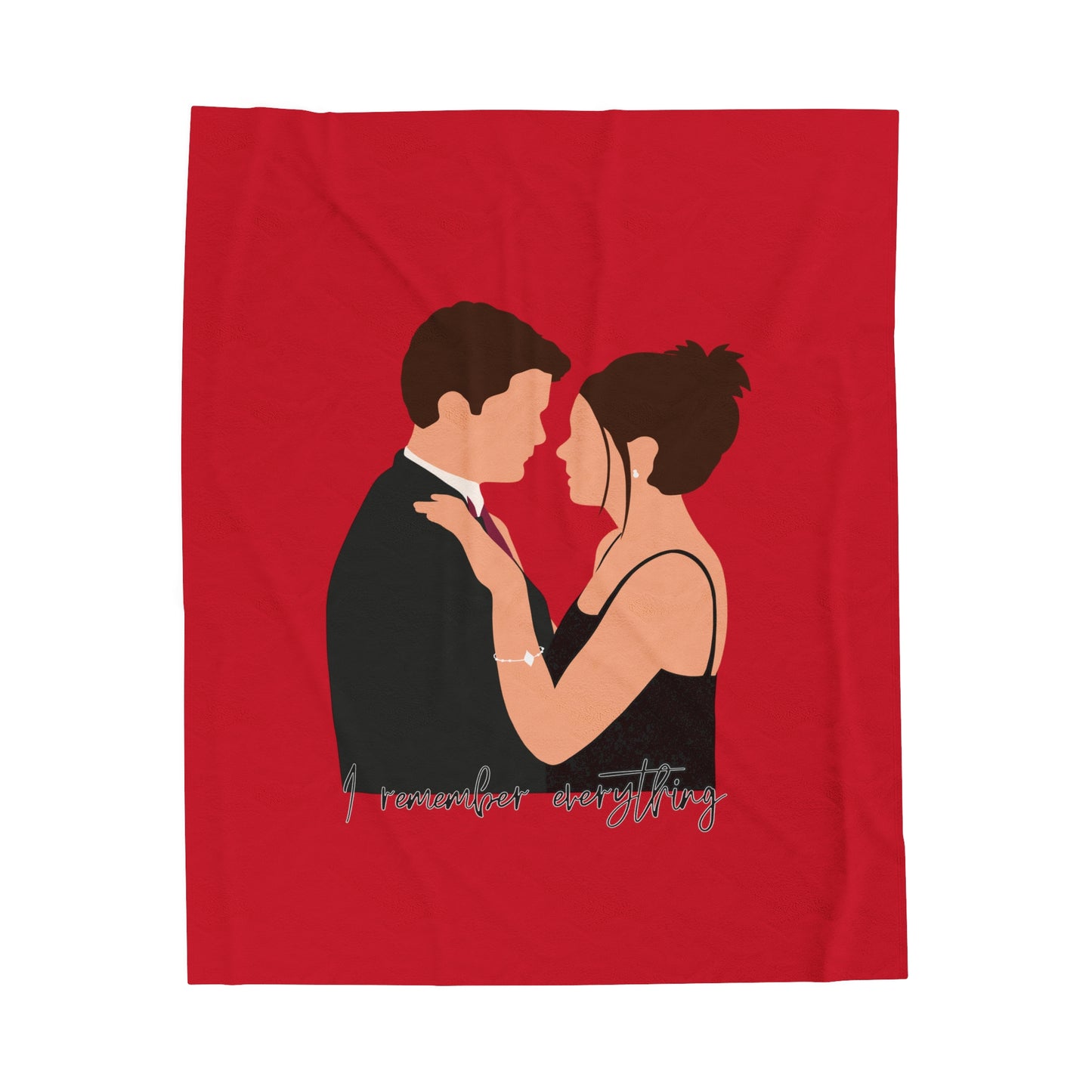I Remember Everything Dawson's Creek Velveteen Plush Blanket