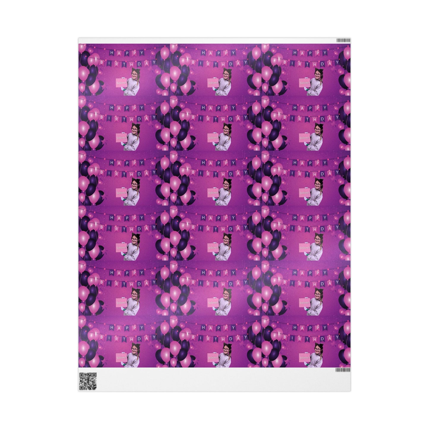 Juliana Birthday Wrapping Paper