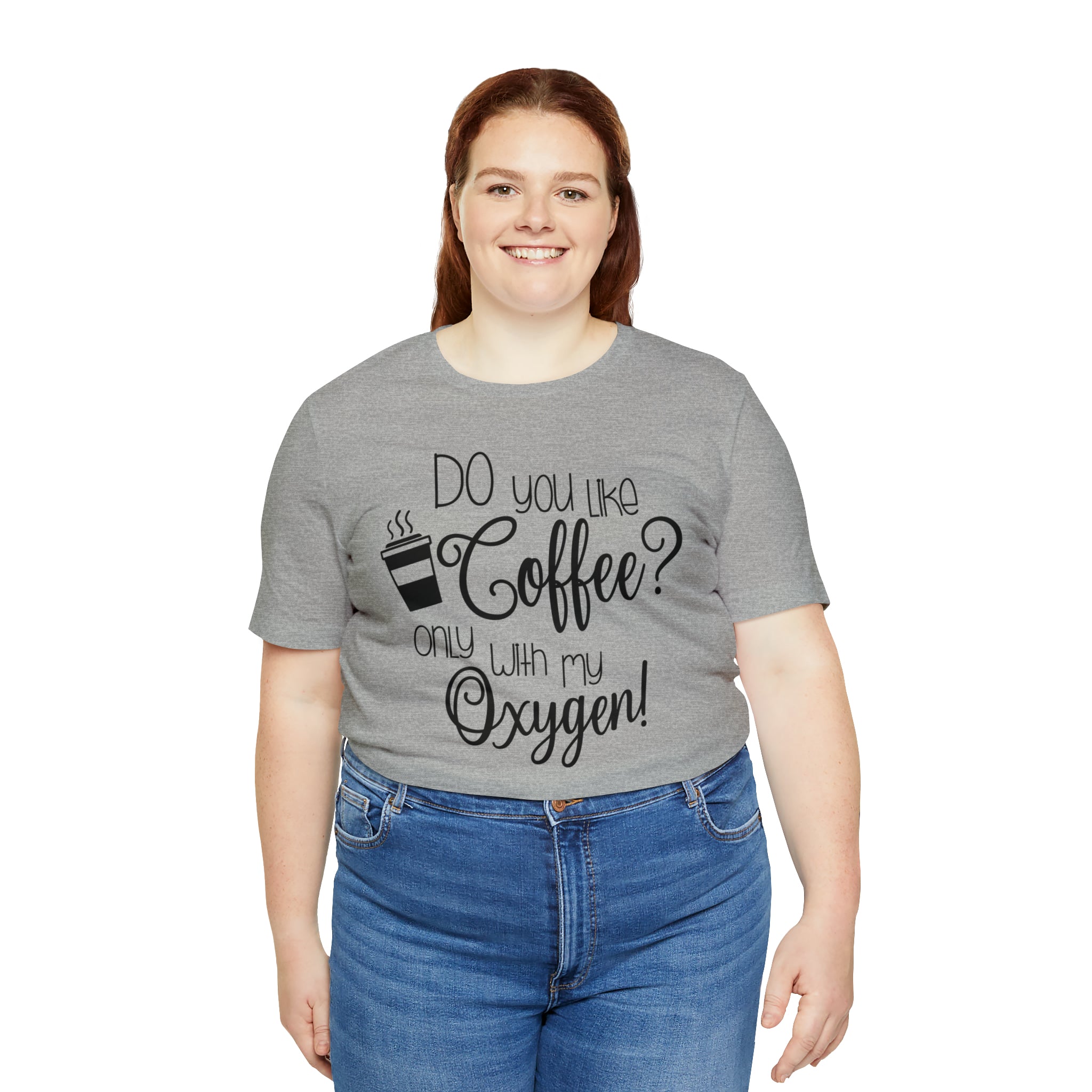 Gilmore Girls Only With My Oxygen Unisex Jersey Short Sleeve Tee