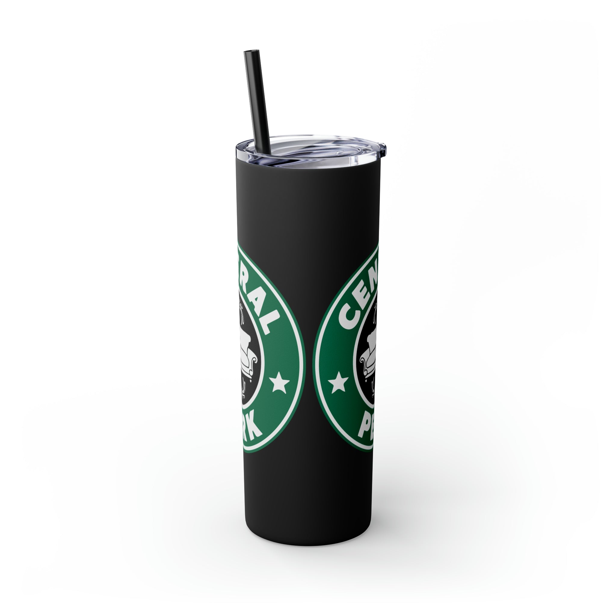 Friends Central Perk Skinny Tumbler with Straw, 20oz