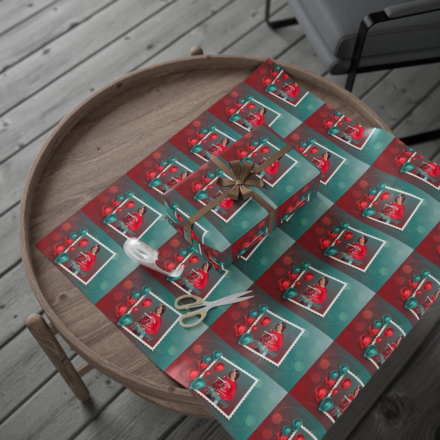 Kevin Happy Birthday Wrapping Paper