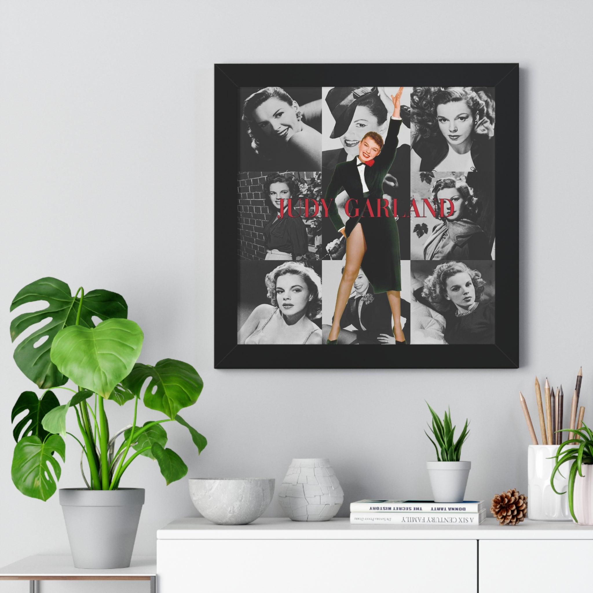 Judy Garland Framed Vertical Poster
