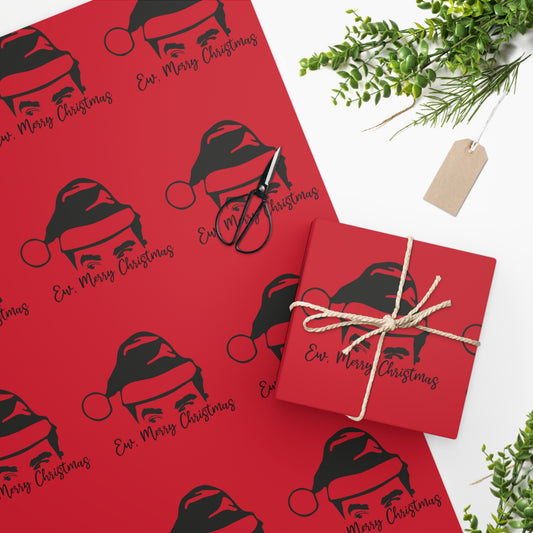 Schitt's Creek Red Ew, Merry Christmas Wrapping Paper