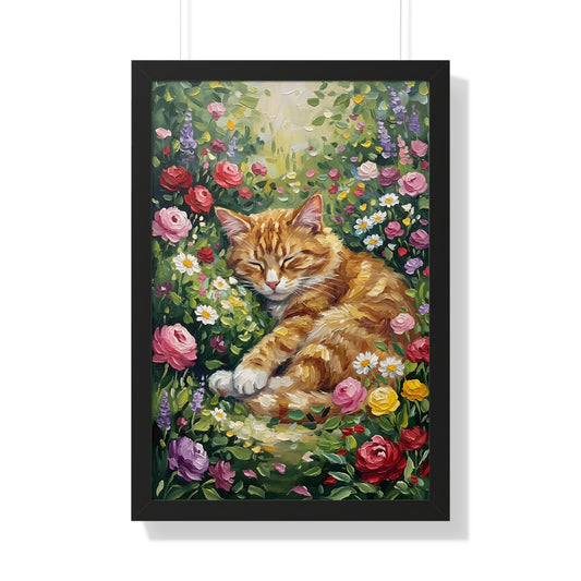 Ziggy Cat Framed Poster