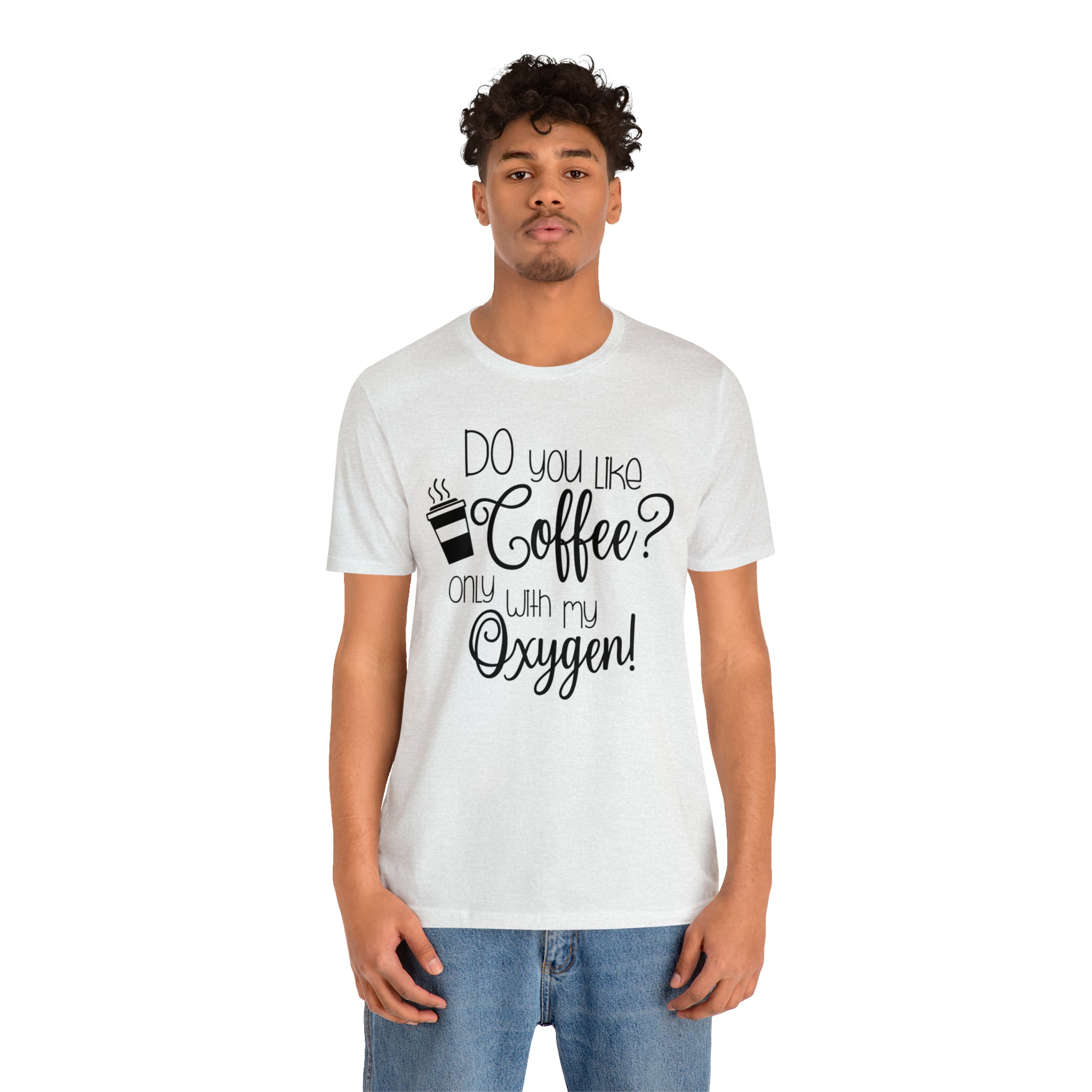 Gilmore Girls Only With My Oxygen Unisex Jersey Short Sleeve Tee