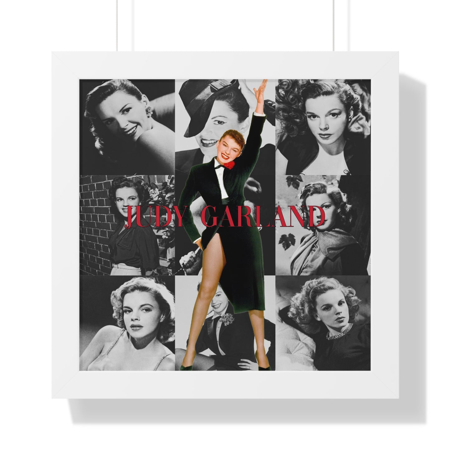 Judy Garland Framed Vertical Poster