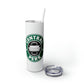 Friends Central Perk Skinny Tumbler with Straw, 20oz