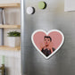 Judy Garland Heart Shaped Die-Cut Magnets