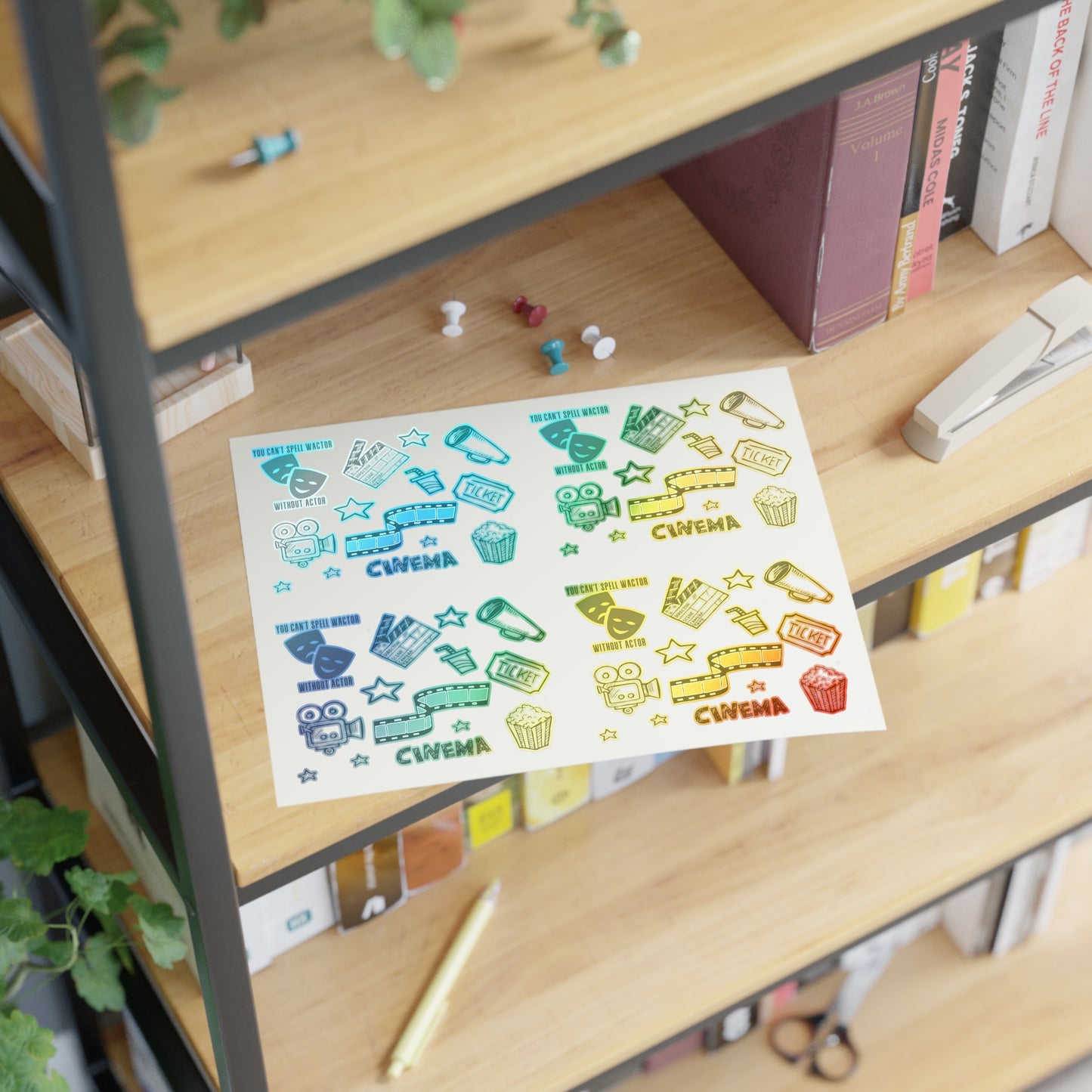 Can't Spell Wactor Without Actor Sticker Sheets