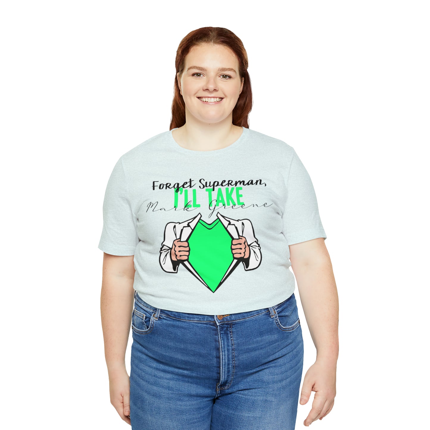 Forget Superman, I'll Take Mark Greene Unisex Jersey Short Sleeve Tee