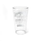 Wizard of Oz Kansas Cyclone House Movers Mixing Glass