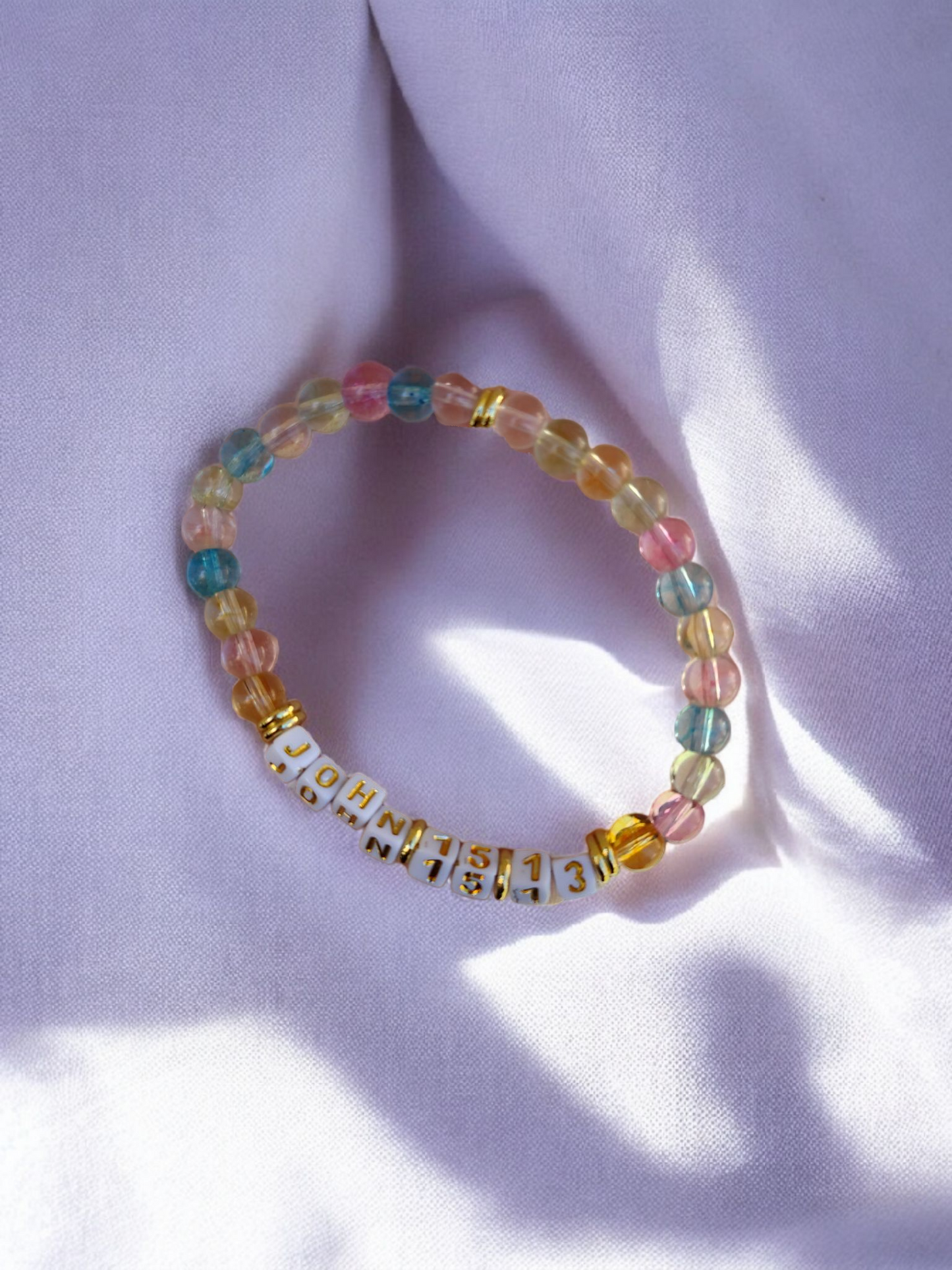 Johnny John 15:13 Easter Bracelet