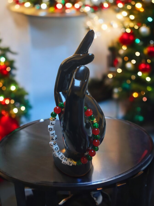 Joy for Johnny Christmas Bracelet