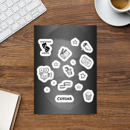 Johnny Wactor Sticker sheet
